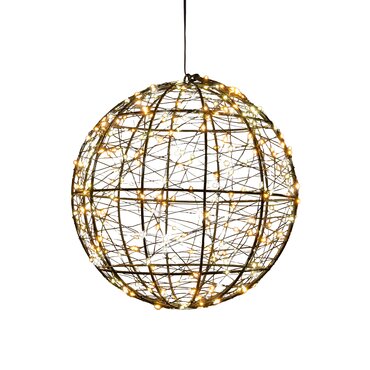 Lichtbol 300 LED warm wit/klassiek warm Ø25 cm