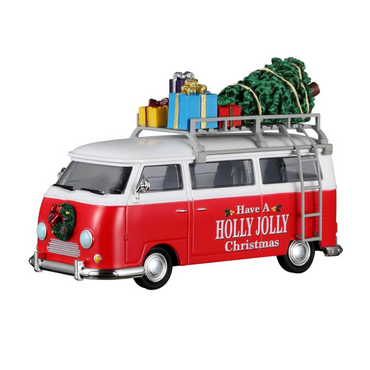 Lemax kerstdorp figuur 'Christmas van'