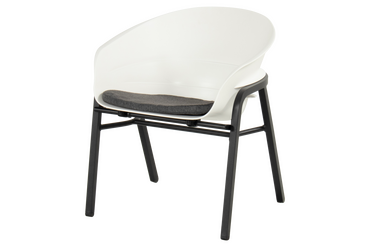 Hartman dining tuinstoel Tubb Wit