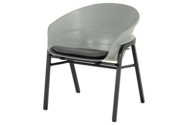 Hartman dining tuinstoel Tubb Grijs