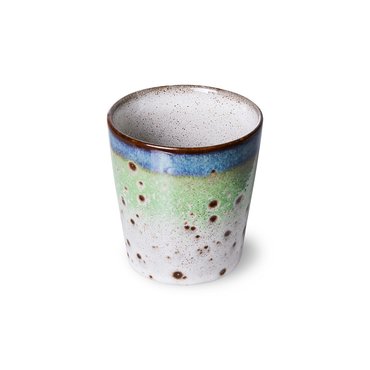 HKliving 70s ceramics: coffee mug cornet - afbeelding 2