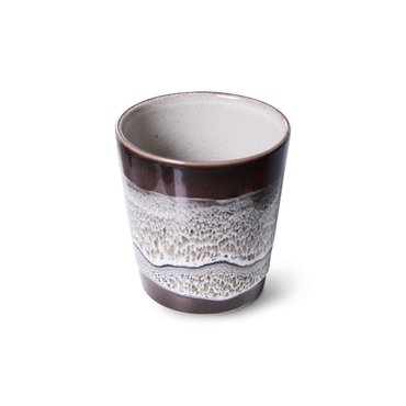 HKliving 70s ceramics: coffee mug rock on - afbeelding 2