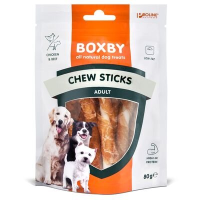 Boxby dog chews met kip zak a 6