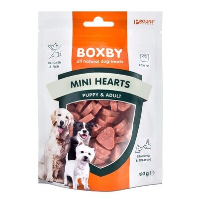 Boxby mini hearts 100g