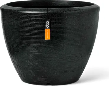 Capi pot bol arc graniet 75x60 cm