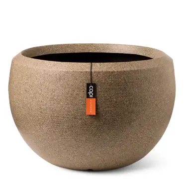 Capi vaas bol arc graniet 108x75 cm