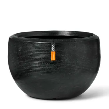 Capi vaas bol arc graniet 132x90 cm