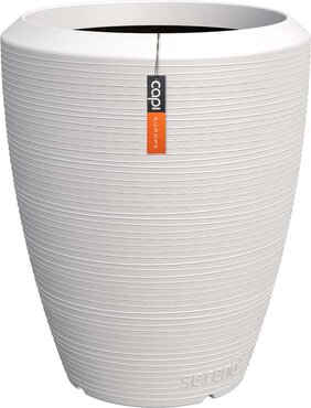 Capi vaas elegant laag arc graniet 66x76 cm