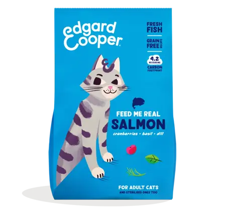 Edgard & Cooper volwassen droge zalm kattenvoer