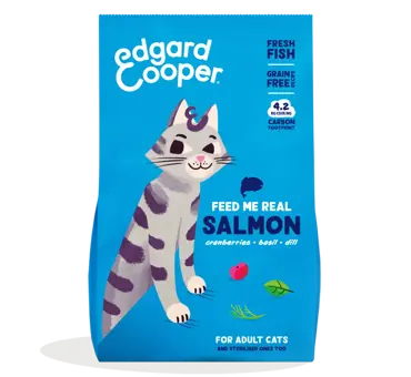 Edgard & Cooper volwassen droge zalm kattenvoer