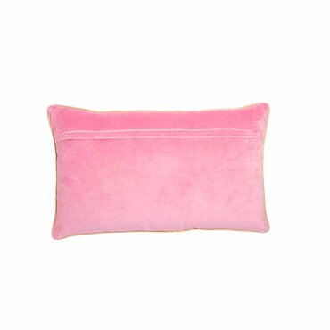 Vondels kussentje roze met strik