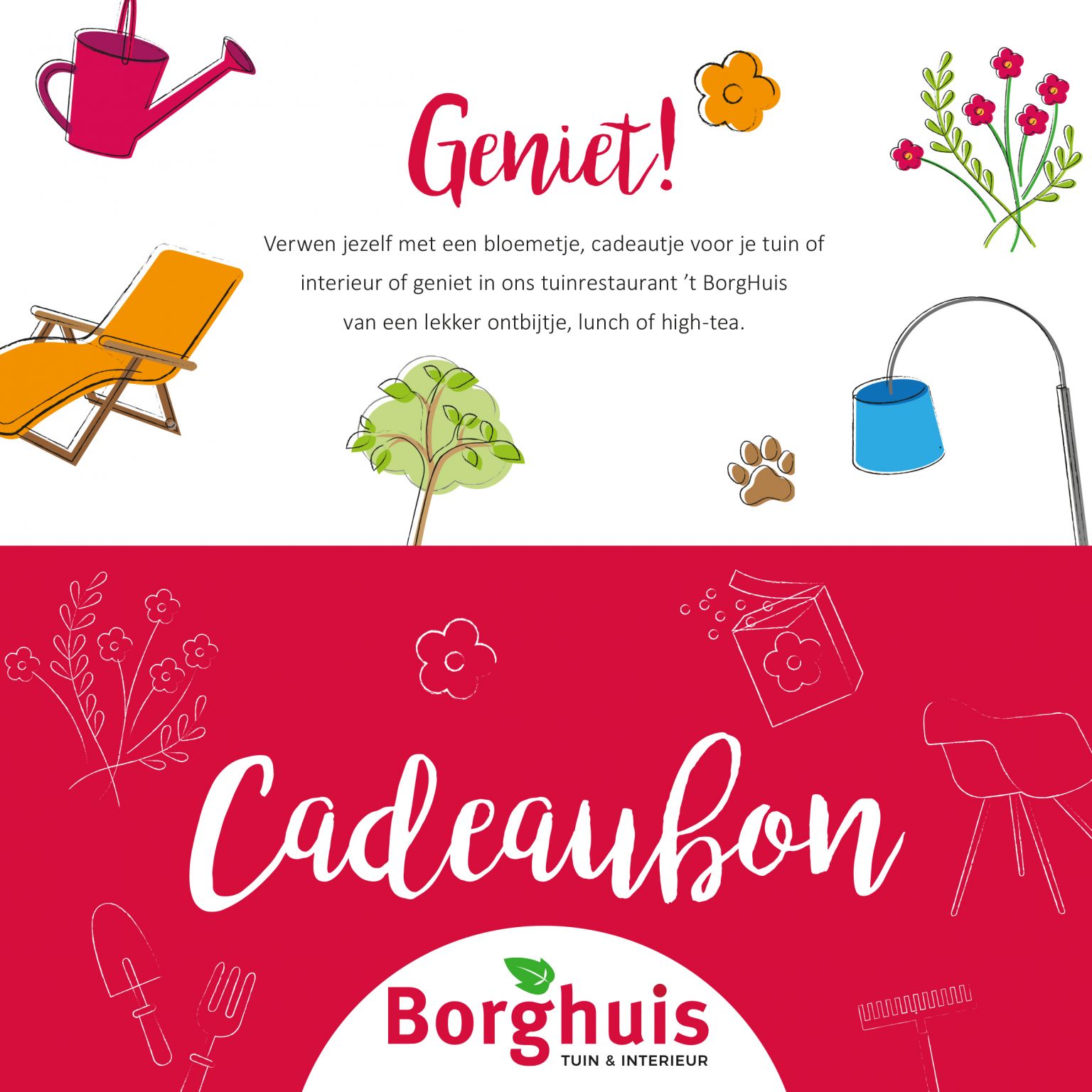 Vooruitzicht Cyclopen bijzonder Digitale cadeaubon - Tuincentrum Borghuis