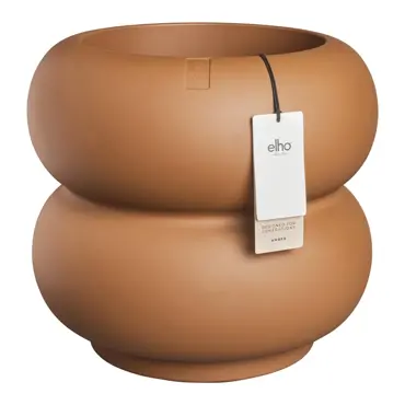 Elho Amber Roll Low 43 - Ø43xH40 cm - Binnen en Buiten - 100% gerecycled