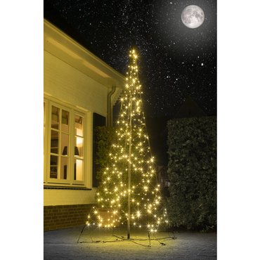 Fairybell kerstboom 300 cm incl. bodemkruis - afbeelding 1