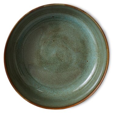 HKliving 70s ceramics: salad bowl rock on - afbeelding 3