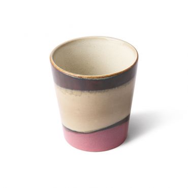 HKliving 70s ceramics: coffee mug dunes - afbeelding 2
