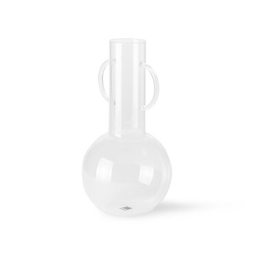 HKliving glass vase with 2 ears - afbeelding 2