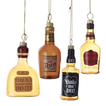 Kurt S. Adler kerst ornament drankfles