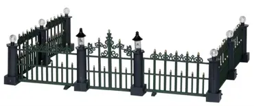 Lemax classic victorian fence kerstdorp accessoire