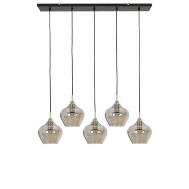 Light & Living hanglamp RAKEL 5 lampen - afbeelding 1