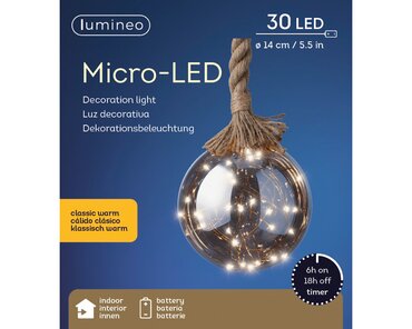 Microled bal 30 LED - afbeelding 2