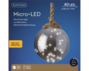 Microled bal 40 LED - afbeelding 3