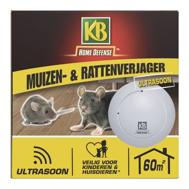 KB Home Defense muizen- en rattenverjager ultrasoon - afbeelding 1