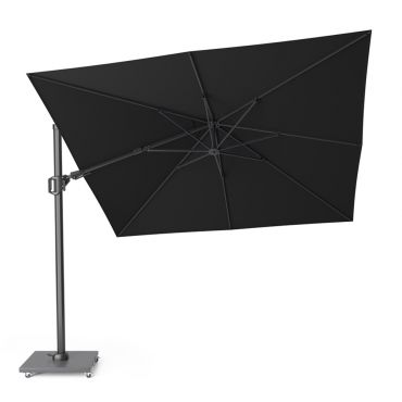 Platinum Sun & Shade zweefparasol Challenger T² 300x300 zwart