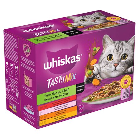 Whiskas Pouch adult saus selectie van de ch