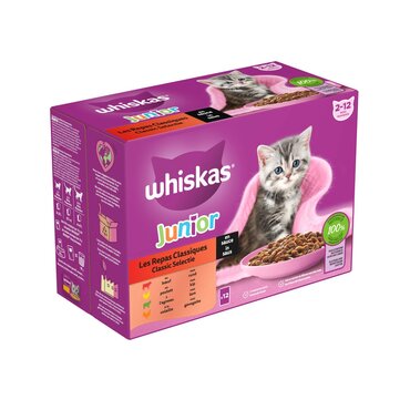 Whiskas Pouch junior saus classic selectie