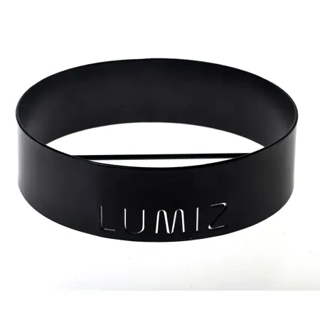 Lumiz ring metaal zwart Ø18 cm - afbeelding 1