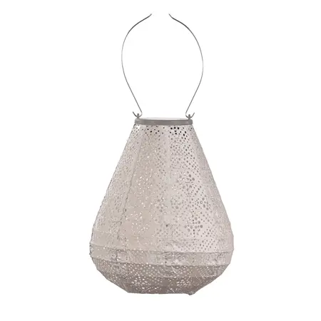 Lumiz solar lampion topaze taupe tulip Ø20 cm - afbeelding 1