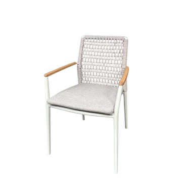 Trestino dining tuinstoel Ribe cream