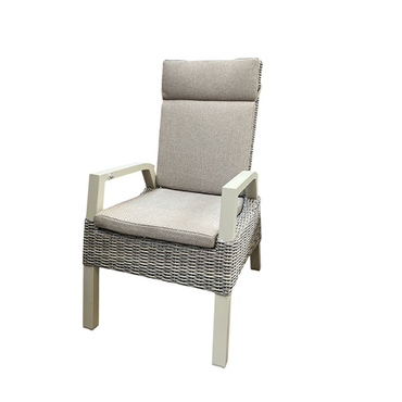 Trestino verstelbare dining tuinstoel Odense latte